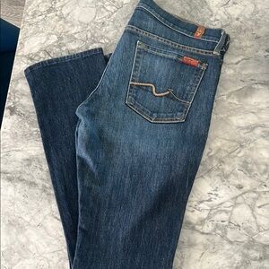 7 For All Mankind Blue Jeans